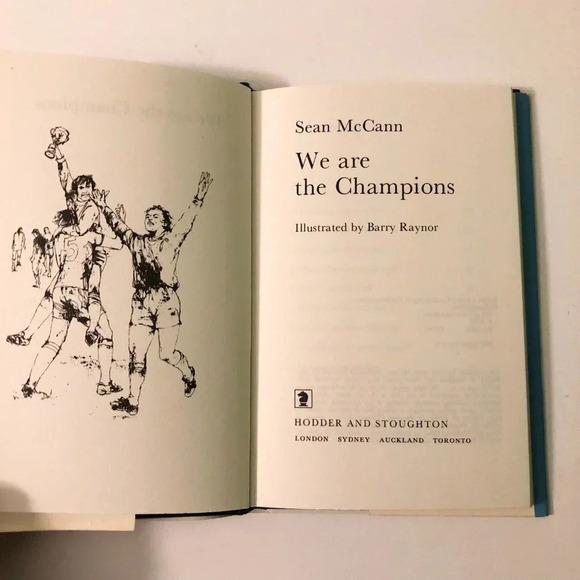 Vintage 1978 We Are The Champions by Sean McCann Hodder and Stoughton HC  Book - Picture 13 of 16